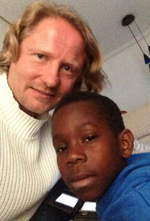 Steffen mit Ramses 300p